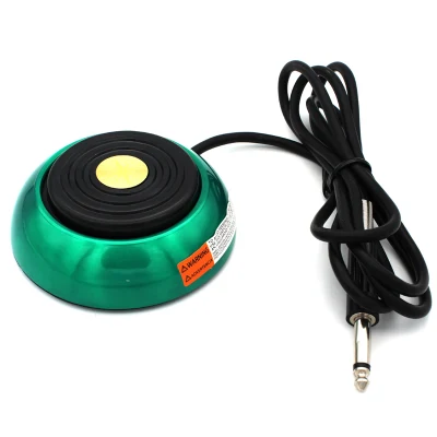 New Arrivals Portable 360 Degree Round Tattoo Foot Switch Tattoo Foot Pedal Switch for Tattoo Power Supply