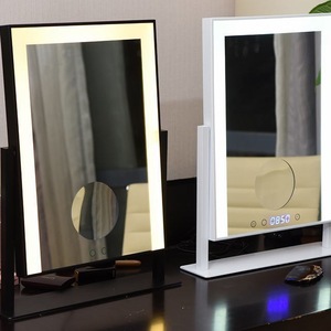 New Fashion Touch Screen LED Lighted Makeup Mirror Vanity Mirror Lighted Desktop Makeup Mirror