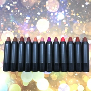 No Logo Lip Matte Lipstick Crayon 12 Color Lipstick Low Moq