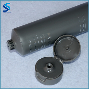 OEM 40mm diameter aftershave balm container customized plastic cosmetic hot stamping tube for man