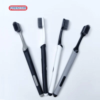 OEM Bamboo Charcoal Bristle Small Head Brush Adult Toothbrush