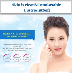 OEM high-quality refreshing hydrating smoothing facial bubble cleanser