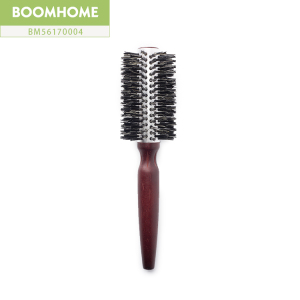 Over Big Size Hair Comb Massage Brush Wood Round Hair Brush With Baor Bristle or horse hair