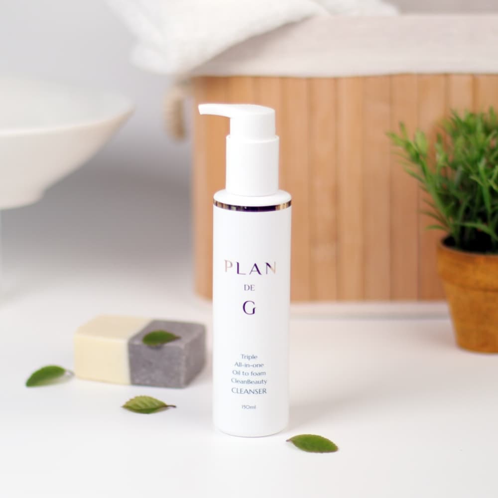 [PLAN de G] Triple all-in-one Oil to foam CleanBeauty Cleanser