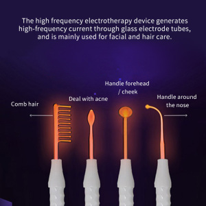 Portable skin care  high frequency facial machine facial wrinkle removal high frequency electrotherapy beauty machine