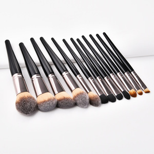 Private Label 12 Piece Makeup Brush Set Luxury Vagen Brushes Makeup Professional