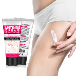 Private Label OEM Beauty Personal Skin Care Body Lotion Women Vaginal Lips Pink Underarm Dark Area Whitening Bleaching Cream