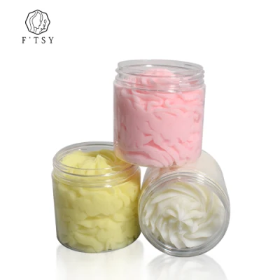 Private Label Vegan Nourishing Fruit Body Polish Exfoliating Body Whipped Soap