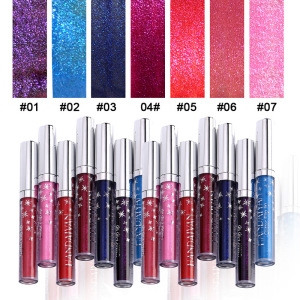 Professional Shimmer Glitter Flip Lip Gloss, Private Label Long Lasting Non-stick Cup Shinny Liquid Lipstick