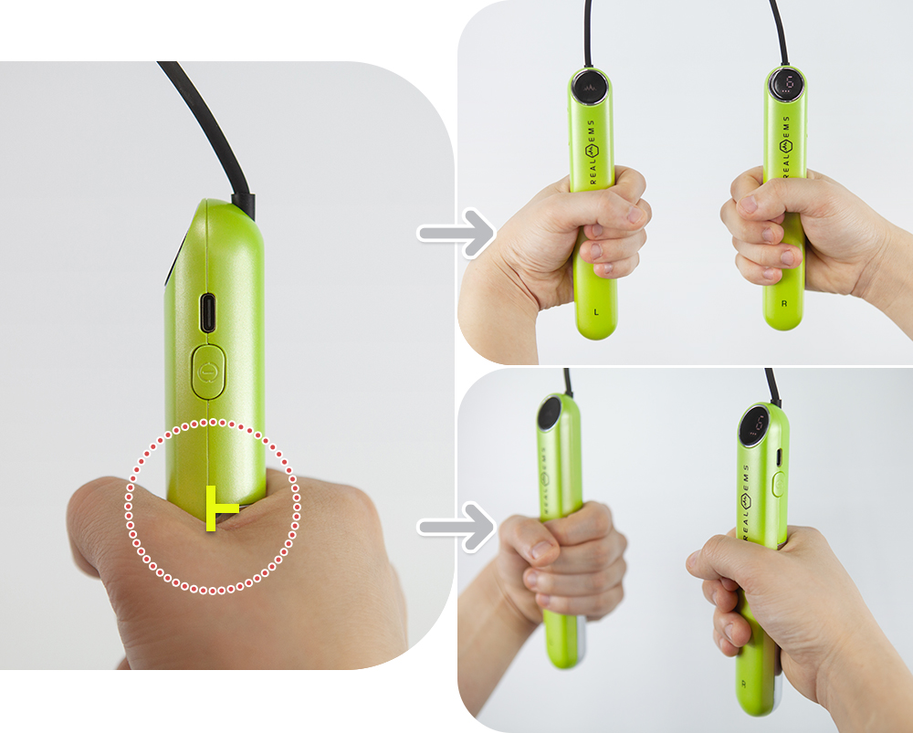 REAL EMS Hand Massager