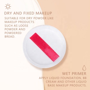 Reusable Ultra Soft Foundation Makeup Velour Puffs Air Cushion Cosmetic Face Makeup Sponge