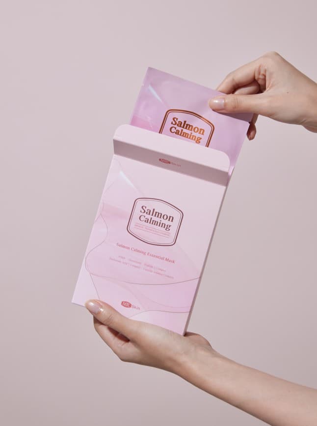 Salmon Calming Essential Mask 23g X 10ea