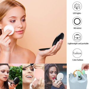 selfie Pocket Hollywood Make Up Magic Vanity Makeup Led Mirror With Lights