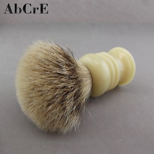 Silvertip Badger Hair Bright Color Resin Handle Shaving Brush Grooming Tool