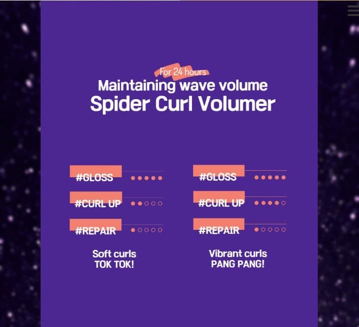 SPider Curl Volumer 2X Treatment  PANGPANG/TOKTOK 