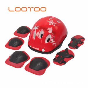 Sport safety best 7 pcs pad set youth kids skateboard protective gear