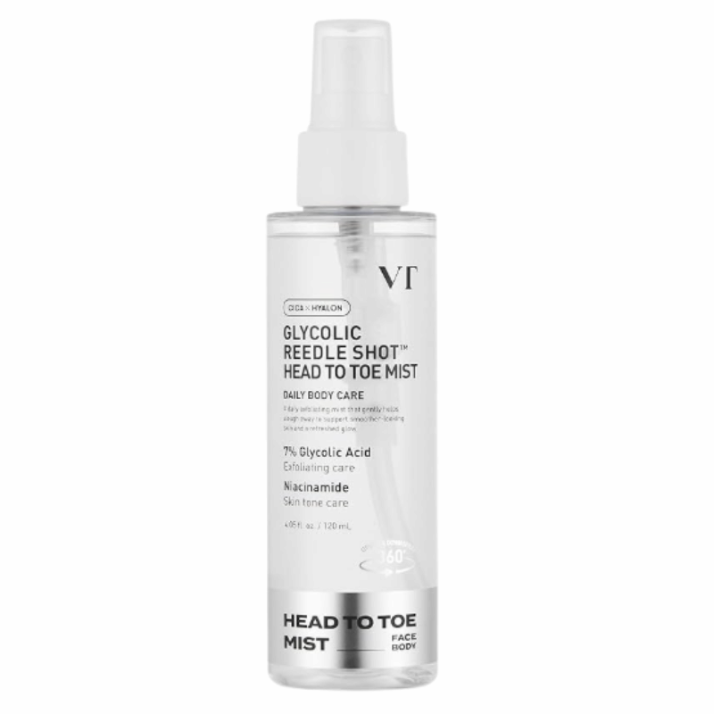 VT COSMETICS 7% Glycolic Acid Reedle Shot Head-to-Toe Mist