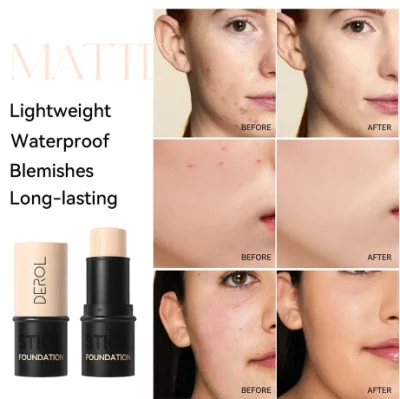 Wholesale 5 Colors Concealer Stick Private Label Full Coverage Foundation Concealer Cream Pen Vegan Makeup