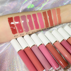 Wholesale Lipgloss Private Label Your Own Lip Gloss Glitter Liquid Lipstick for Makeup