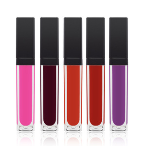Wholesale Private Label Make Your Own Lip gloss 27 Color Food Grade Lasting Liquid Matte Surface Lip Gloss Non-stick Waterproof