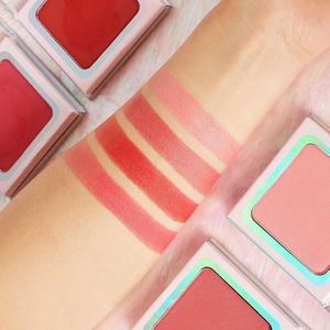 Wholesale waterproof long lasting blush makeup high pigment blush palette private label make your own blush