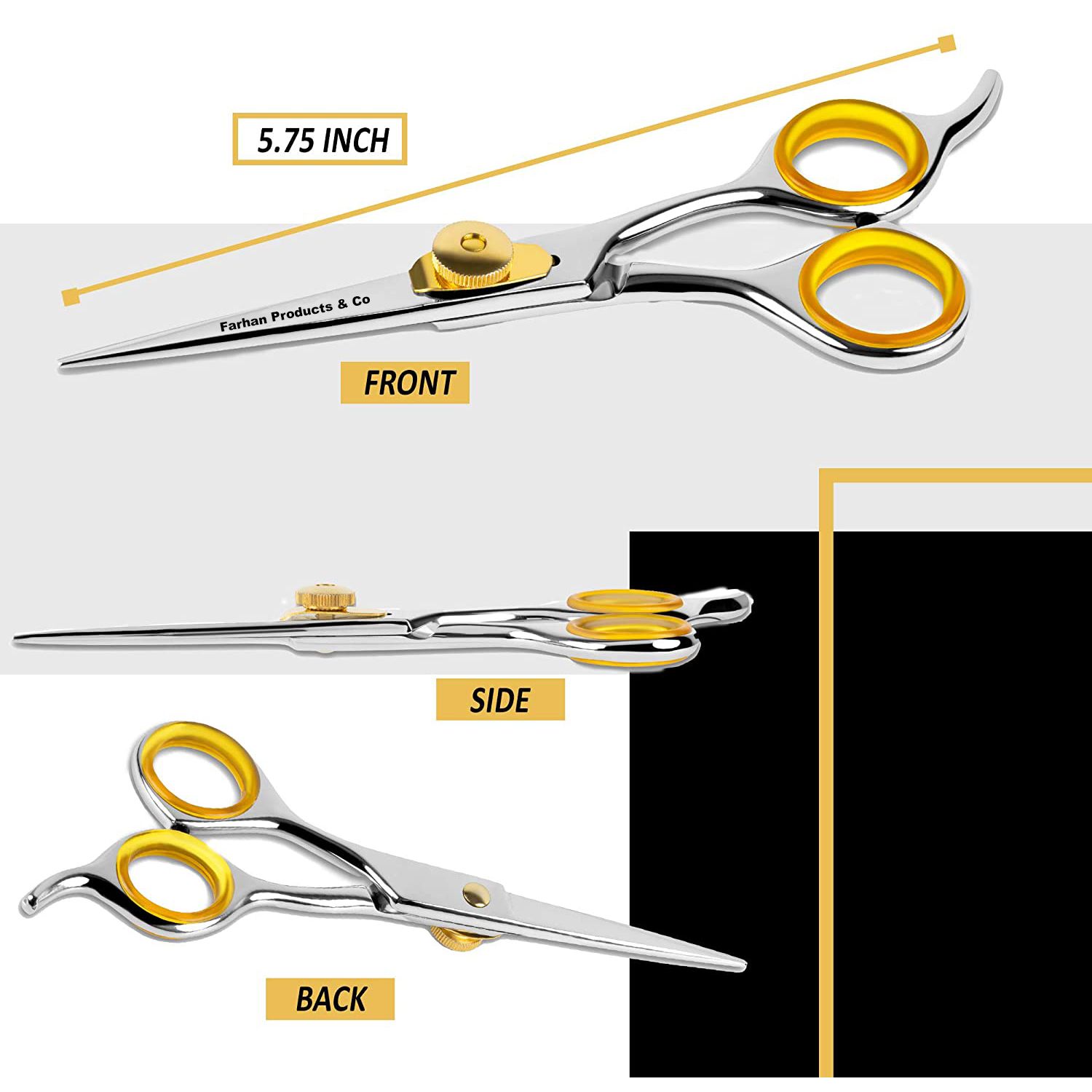 Multi color hair scissors professional hair cut barber shears hairdressing thinning cutting shear haircut scissors