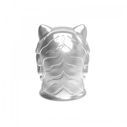 Modern Fashion Luxury Animal Design Leopard Shape Silver Color Zinc Alloy Perfume Bottle Cap