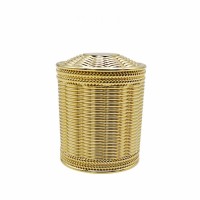 Creative Design High-grade Zinc Alloy Electroplating Gold Color Perfume Bottle Cap