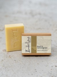 Basil and Lemongrass Natural Soap Bar