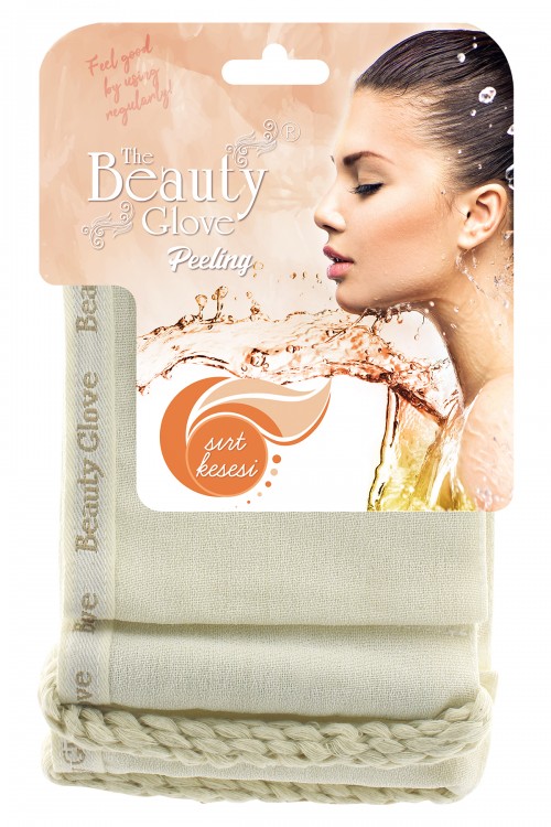 The Beauty Glove %100 Floss Exfoliating Mitt For The Back