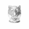 Modern Fashion Luxury Animal Design Leopard Shape Silver Color Zinc Alloy Perfume Bottle Cap
