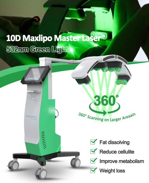8d 10d Maxlipo Master Lipolaser Weight Loss Machine for Fat Loss Slimming