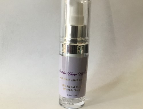 Golden Hemp Naturals Hemp Rapid Instant Wrinkle Serum