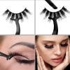 24 PCS False Eyelashes Applicator Tool Stainless Steel Eyelash Extension Tweezers Remover Clip Eyelash Tweezers ( Black )