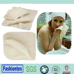 100% Cotton Facial Cleansing Muslin Cloth Makeup Removal