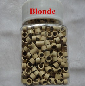 1000pcs 4mm Aluminium micro beads microlinks With Screw Hair Extension tool 4colors in stock