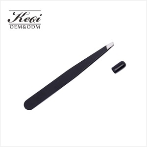 2018 Wholesale private label eyebrow tweezers in bulk