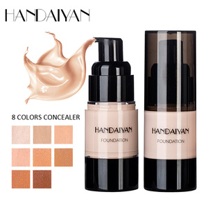 2019 Hot wholesale private label liquid foundation make up waterproof foundation for dark skin