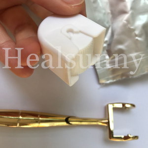 2020 Dissolvable Soluble Hyaluronic acid micro needles hydra roller Derma roller