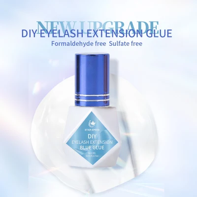 3-5s Quick Dry 5ml Blue DIY Eyelash Extension Glue