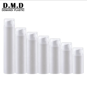 30ml 50ml 80ml 100ml 120ml 150ml Plastic White Airless Pump Bottle for Cosmetic Package