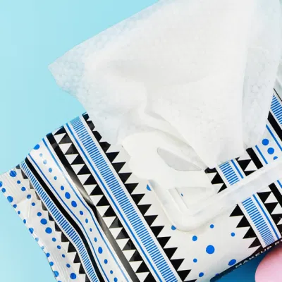 60PCS Cleansing Face Cosmetic Refreshments Organic Makeup Remover Wet Wipes for Ladies
