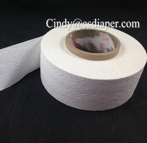 Airlaid paper for feminine pads