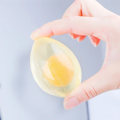 Aixin Private Label Egg Shape Soap for Face and Body Whitening Cleaning Bar Handmade Collagen Egg Soap