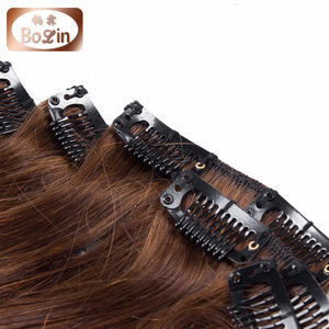 Aliexpress Wholesale Cheap Price Remy Full Head clip in hair extension for black woman