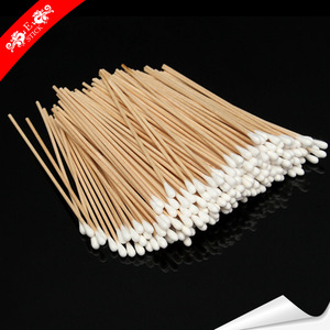 Bacteria free bamboo charcoal dustless cotton buds for travel