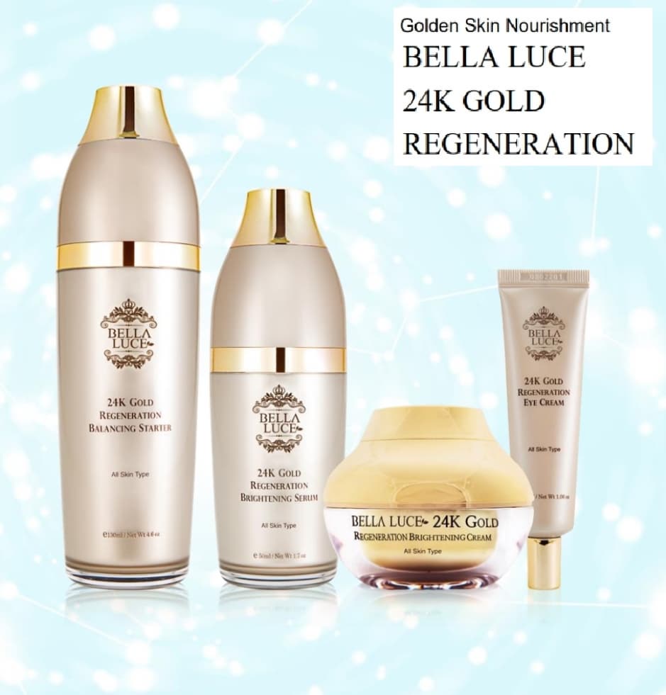 BELLA LUCE/GOLD REGENERATION/24K PURE GOLD/ANTI-WRINKLE CARE