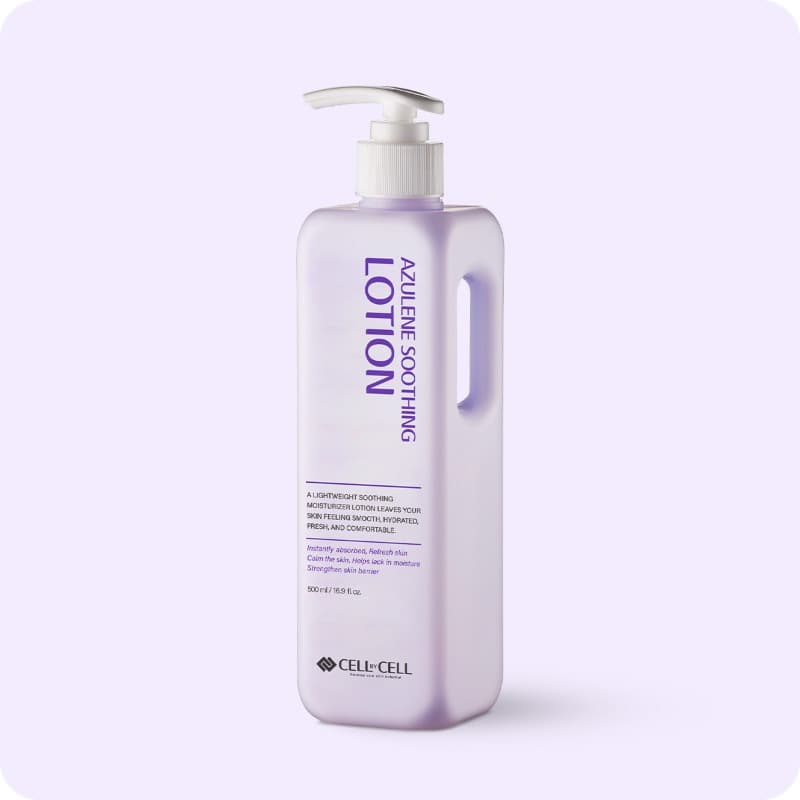 CELLBYCELL - AZULENE SOOTHING LOTION 500ml