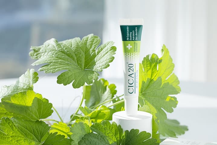 CICA20 Premium Scar Removal Gel, Stretch Mark Remover,Made in France, Skin Renewal Gel for acne