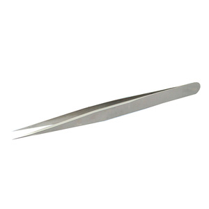 curved or straight eyebrow eyelash extension tweezers for girl